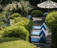 Villa Hartland Estate, Poolside seating